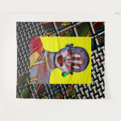 Afrozentrische Tapisserie Wandteppich (Vorderseite (Horizontal))