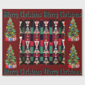 Afrozentrische Weihnachten Nahtlose 30 cm x 1,80 m Geschenkpapier (Flach)