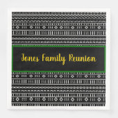 Afrozentrische Wiedersehen Serviette (Vorderseite)