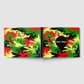 Afrozentrische Wirbel Gästebuch (Voll)