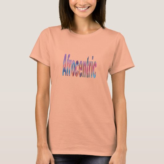 Afrozentrischer T - Shirt (Vorderseite)