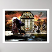 Afrozentrisches Kunstposter Poster (Vorne)