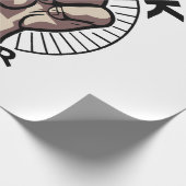 Afrozentristischer Schwarzer Power Geschenkpapier (Ecke)
