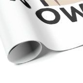 Afrozentristischer Schwarzer Power Geschenkpapier (Rolleneckpunkt)