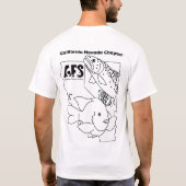 AFS Comic Sans Logo T-Shirt (Rückseite)