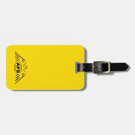 AFS Gepäckanhänger (Vorderseite horizontal)