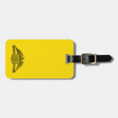 AFS-Gepäckmarke Gepäckanhänger (Vorderseite horizontal)