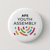 AFS-Jugendversammlung Button (Vorderseite)