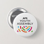 AFS-Jugendversammlung Button (Vorne & Hinten)
