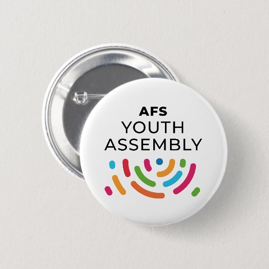 AFS-Jugendversammlung Button (Vorne & Hinten)