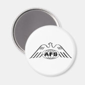 AFS Logo 1969 Magnet (Vorderseite/Rückseite)
