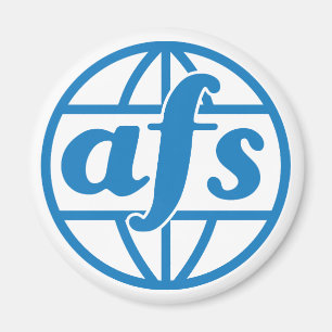 AFS Logo 1972 Standard, 2¼ Zoll Circle Magnet