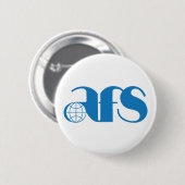 AFS-Logo 1976 Runder Button, groß, 3 Zoll Button (Vorne & Hinten)