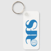 AFS Rechteckiger Schlüsselanhänger (Vorderseite)