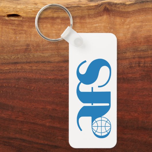AFS Rechteckiger Schlüsselanhänger (Vorderseite)