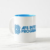 AFS Zwei-Tonen-Tasse Zweifarbige Tasse (Vorderseite Links)