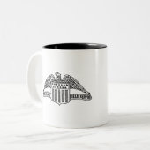 AFS Zwei-Tonen-Tasse Zweifarbige Tasse (Vorderseite Links)