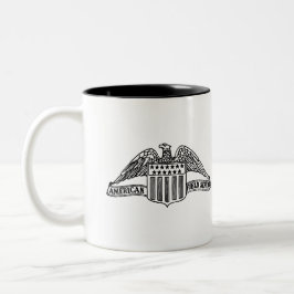 AFS Zwei-Tonen-Tasse Zweifarbige Tasse