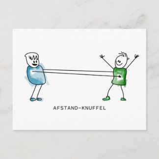 AfStand-Knuffel Postkarte