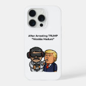 After Arresting TRUMP “Nicolás Maduro” iPhone Hülle (Rückseite)