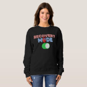 After Heart Surgery Recovery Mode On   Get Well He Sweatshirt (Vorne ganz)