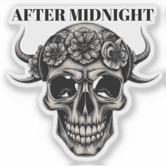 AFTER MIDNIGHT AUFKLEBER (Vorderseite)