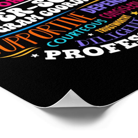 After School Program Coordinator Week Back To Scho Poster (Ecke)