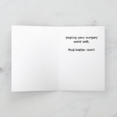 After Surgery #1 Get Well Card SD-1 Karte (Innenseite)