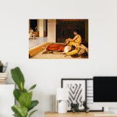 After the Dance by John William Waterhouse Poster (Heimbüro)