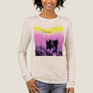 "After the Dark"/"The Light" in Black Pink Yellow Tri-Blend Shirt