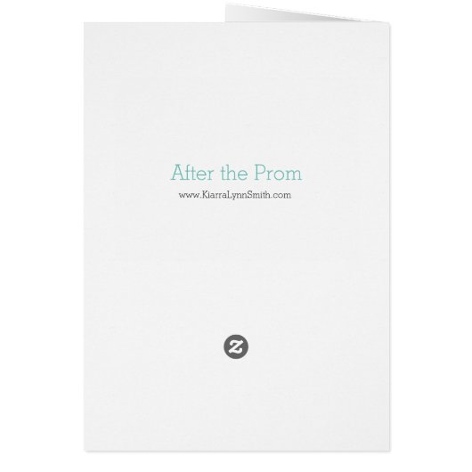 After the Prom Notecard (Hinten)
