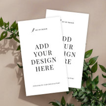 Aftercare Business Card Printing 3,5 x 2"