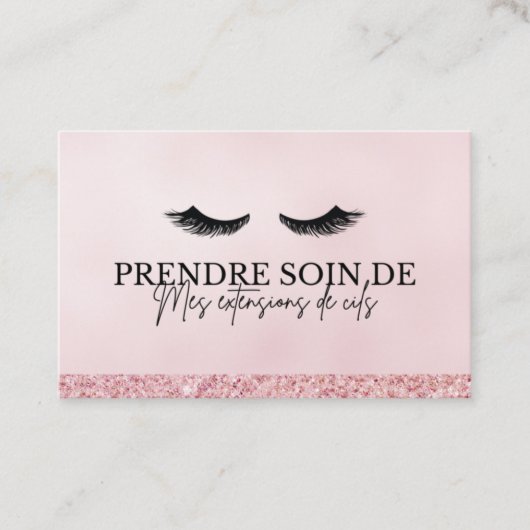 AFTERCARE CILS VISITENKARTE (Vorderseite)