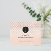 Aftercare Eyelash Care Cards Postkarte (Stehend Vorderseite)