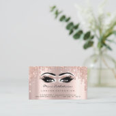 Aftercare Instructions Lash Rose Drips Eyes Augean Visitenkarte (Stehend Vorderseite)