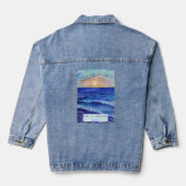 Afterglow Sunset Denim Jacket Jeansjacke (Rückseite)