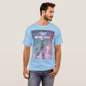 Afterlife Disco – Groovy Skeleton Dance in Pastel T-Shirt (Vorne ganz)