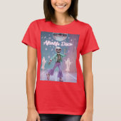Afterlife Disco Groovy Skeleton Dance in Pastel T-Shirt (Vorderseite)
