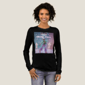 Afterlife Disco – Groovy Skeleton Dance in Pastel  Tri-Blend Shirt (Volle Vorderseite)