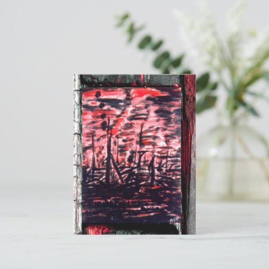 Aftermath Postkarte (Stehend Vorderseite)