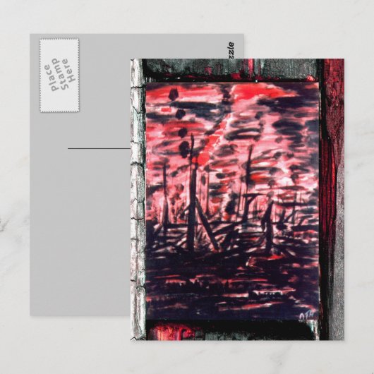 Aftermath Postkarte (Vorne/Hinten)