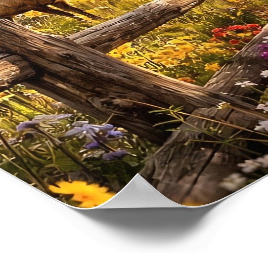 Afternoon delight poster (Ecke)