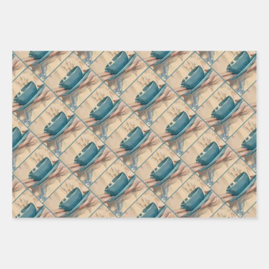 Afternoon Tea - Harrison Fisher Geschenkpapier Set (Vorderseite 3)