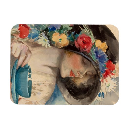 Afternoon Tea - Harrison Fisher Magnet (Horizontal)