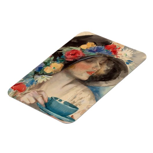 Afternoon Tea - Harrison Fisher Magnet (Linke Seite)