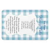 Afternoon Tea Honey Cake Recipe Magnet (Horizontal)