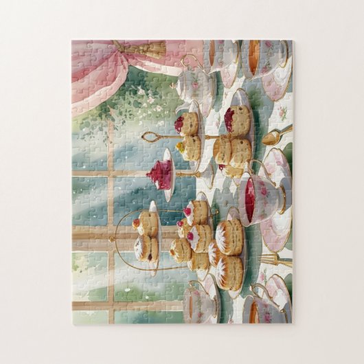 Afternoon Tea Puzzle (Vertikal)