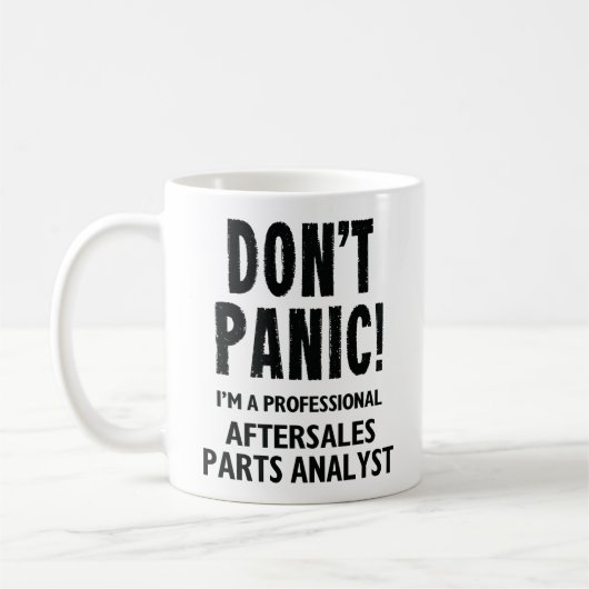 Aftersales Parts Analyst Kaffeetasse (Links)