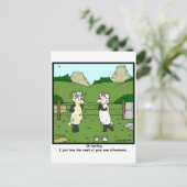 Aftershave Postkarte (Stehend Vorderseite)