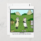 Aftershave Postkarte (Vorne/Hinten)